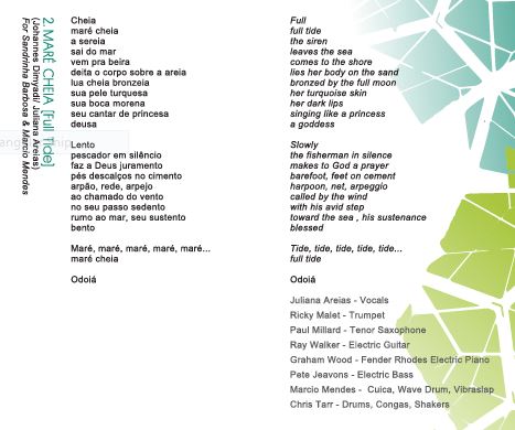 Song 2 Mare cheia Juliana Areias Bossa Nova Baby