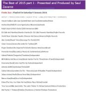 Best of 2015 Melbourne  Fiesta Jazz PBSfm 106.7 Sau Savarce Juliana Areias Antonio Adolfo Catina DeLuna Panorama Brasil