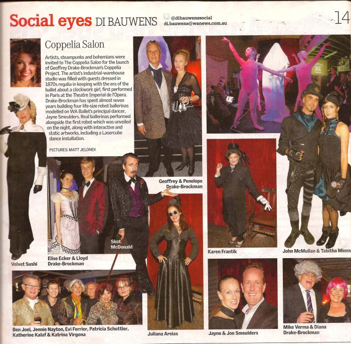 Coppelia Salon The weekend West 7 Days Magazine 18May 2013