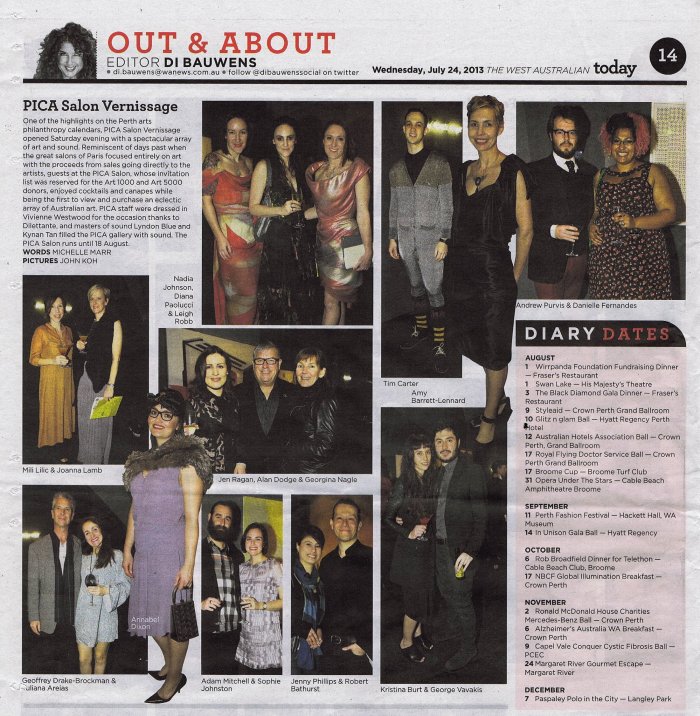 PICA Salon Crop 2 - Geoffrey Drake-Brockman and Juliana Areias 20 July 2013