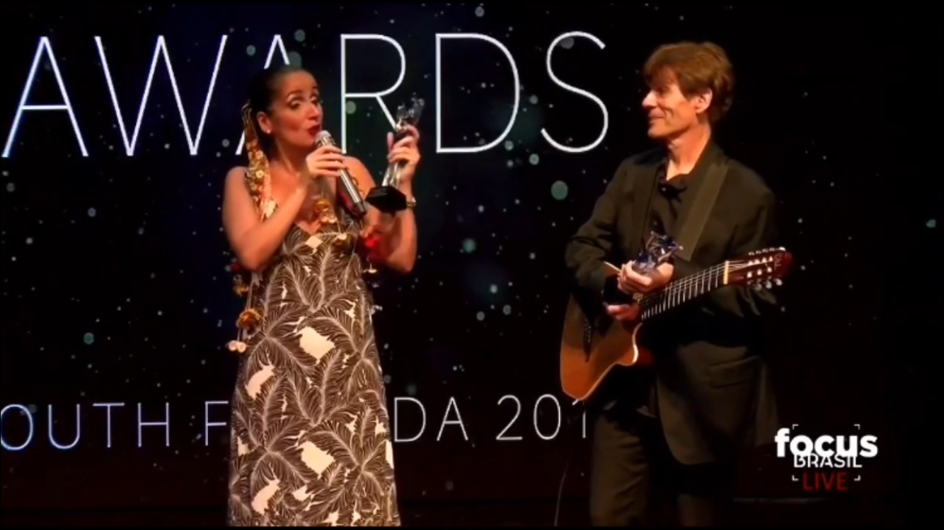 Juliana Areias Bossa Nova Baby e Ivo Carvalho - Focus Brasil award winners Miami USA stage 3