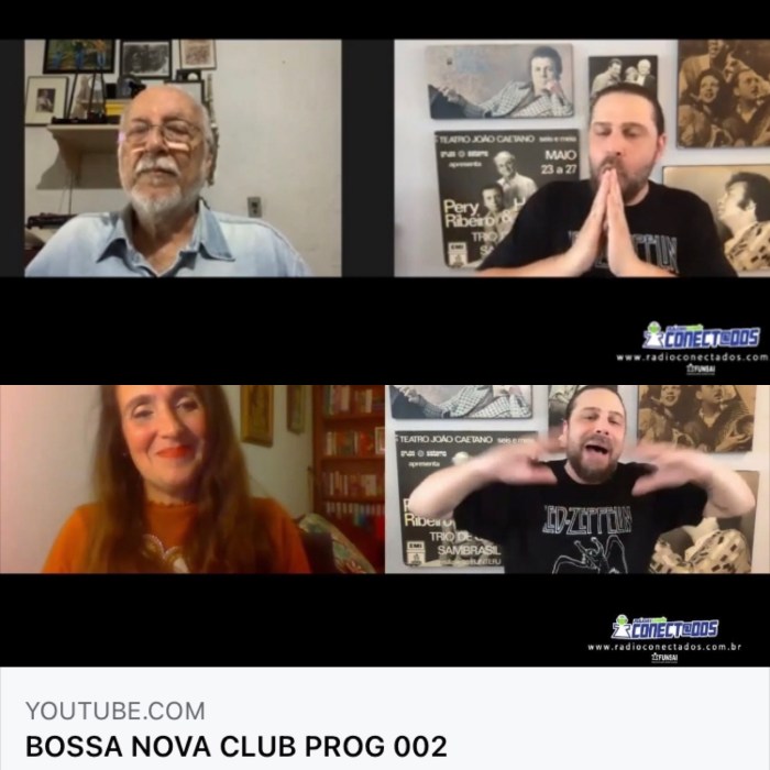 Bossa Nova Club Roberto Menescal Juliana Areias Bernardo Martins Laura Vall Nova Carlos Vecchio FUNSAI