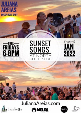 Sunset Songs at North Cottesloe Perth Juliana Areias 2022 Barchetta The Post Perth now
