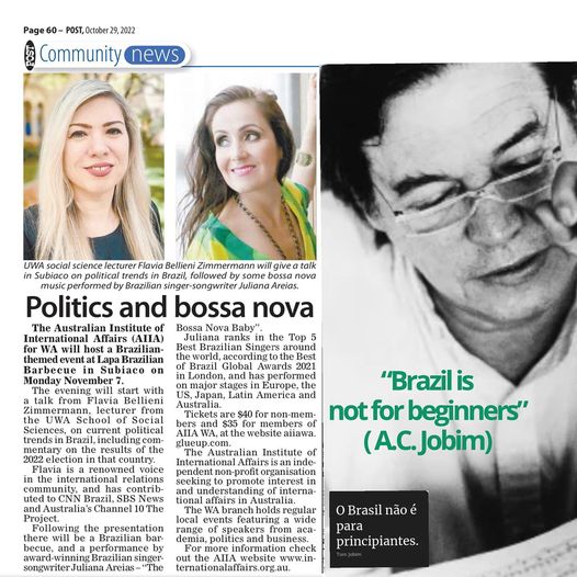 the-post-aiia-politics-and-bossa-nova-brazil-is-not-for-beginners-brasil-nao-e-para-principiantes-tom-jobim-juliana-areias-flavia-bellieni-zimmermann