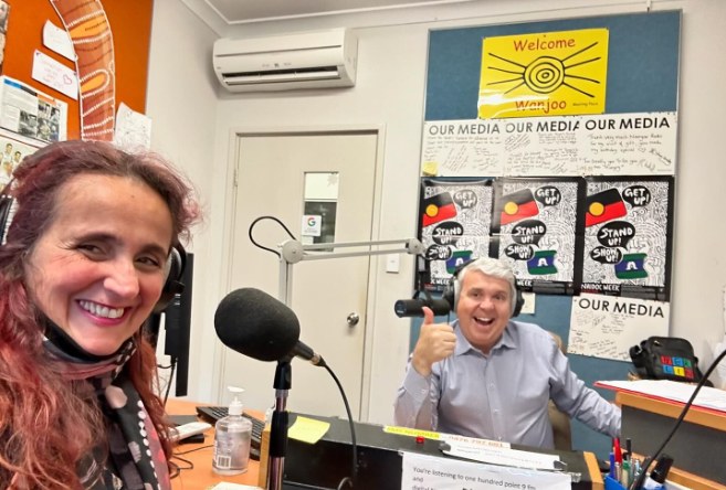 Noongar Radio Breakfast Show Anthony Ward Juliana Areias Bossa Nova Baby 2 Sep 2024