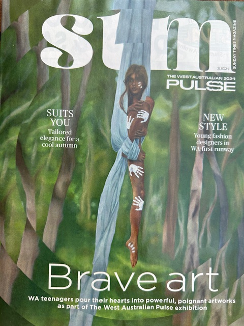 Western Australian Pulse Sunday times Magazine cover Lilas Areias 1