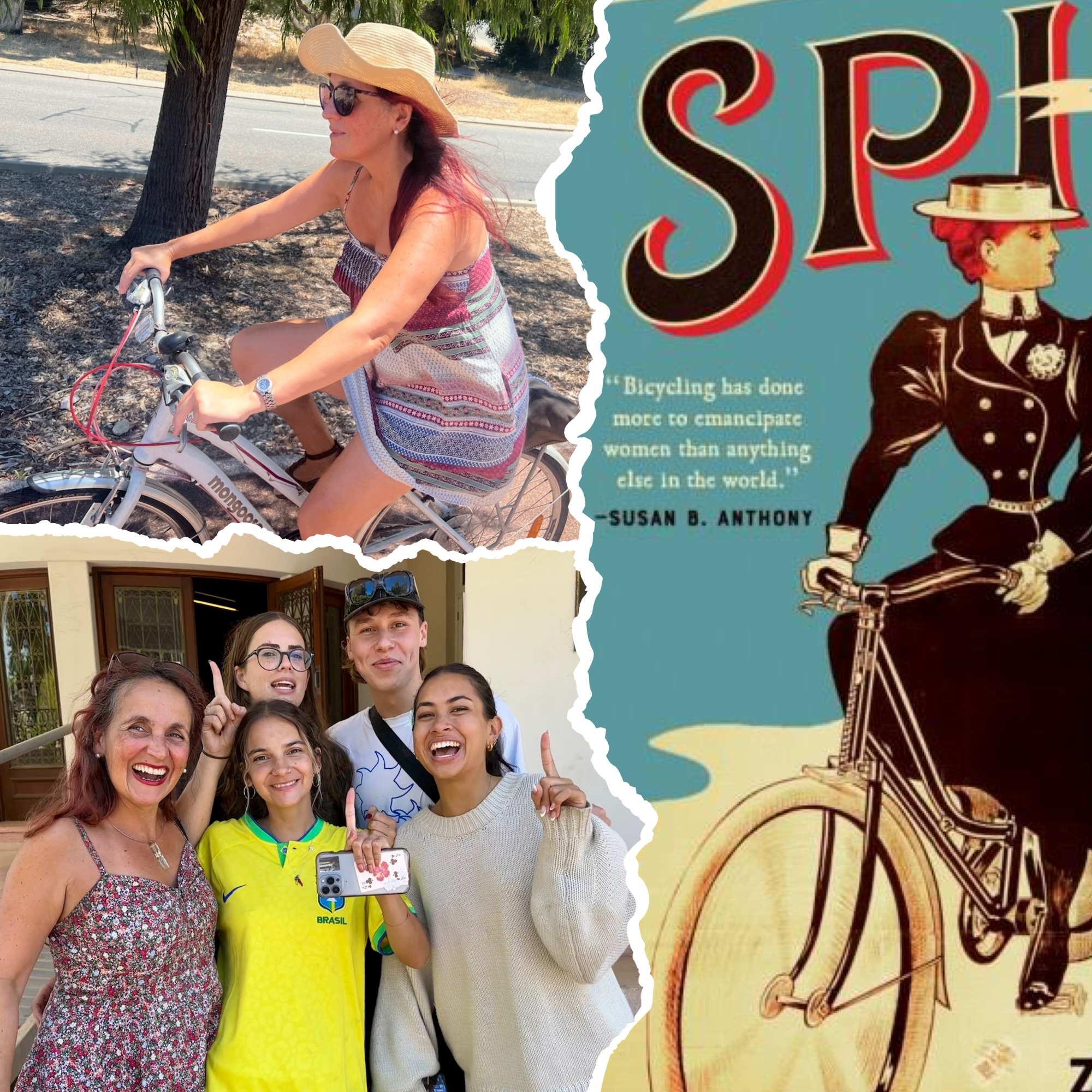 Women’s rights from riding a bike to voting – Juliana Areias – The ...